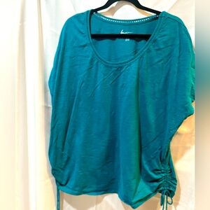 Lane Bryant teal tshirt